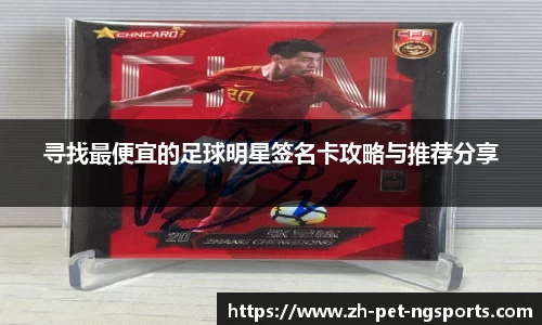 寻找最便宜的足球明星签名卡攻略与推荐分享
